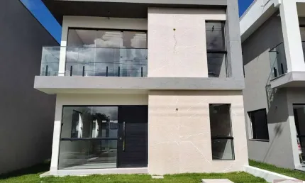 Casa em condomínio fechado com 4 quartos à venda na Rua Sucupió, 48, Abrantes, Camaçari