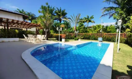 Casa em condomínio fechado com 4 quartos à venda na Rodovia Ba-099, 20, Praia de Busca Vida, Camaçari