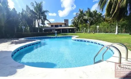 Casa em condomínio fechado com 5 quartos à venda na Avenida Santos Dumont, 16, Buraquinho, Lauro de Freitas