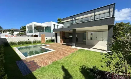 Casa em condomínio fechado com 4 quartos à venda na Rua Caraíva, 16, Alphaville (Abrantes), Camaçari