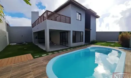 Casa para venda em lauro de freitas, vilas do atlantico, 5 dormitórios, 2 suítes, 4 banheiros, 3 vagas