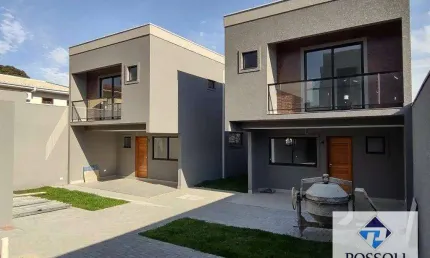 Sobrado com 3 dormitórios à venda, 117 m² por R$ 640.000,00 - Boa Vista - Curitiba/PR