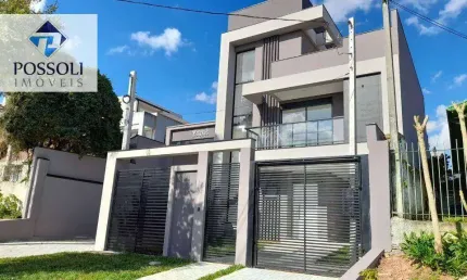Sobrado com 03 dormitórios à venda, 194 m² por r$ 1.290.000 - são lourenço - curitiba/pr
