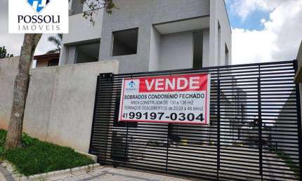 Sobrado com 03 dormitórios à venda, 152 m² por R$ 880.000 - Vista Alegre - Curitiba/PR