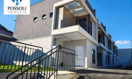 Sobrado com 3 dormitórios à venda, 166 m² por R$ 1.035.000,00 - Bacacheri - Curitiba/PR