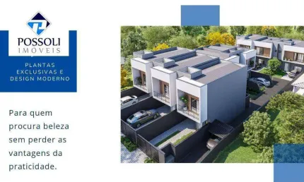 Sobrado com 3 dormitórios à venda, 115 m² por R$ 749.900 - Uberaba - Curitiba/PR