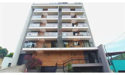 Melhor apartamento dois quartos com sacada de Matias Barbosa, suíte, sala ampla, garagem e elevador