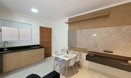 Confortável apartamento tipo para venda com 1 quarto, 33m²
