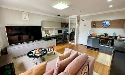 Atraente apartamento tipo para venda com 1 quarto, sendo 1 suíte, 41m²
