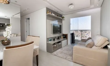 Versátil apartamento tipo para venda em jardim cidade pirituba com 2 quartos, 49m²