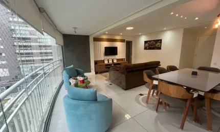 Deslumbrante apartamento tipo para venda em mooca com 3 quartos, sendo 3 suítes, 126m²