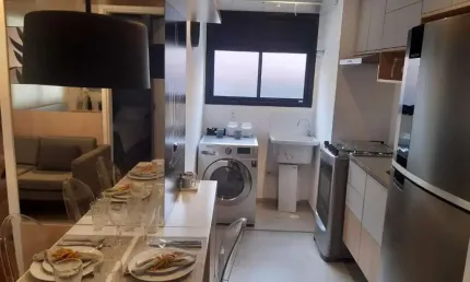 Confortável apartamento tipo para venda em barra funda com 2 quartos, 33m²