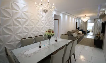 Deslumbrante apartamento tipo para venda em real com 3 quartos, sendo 1 suíte, 127m²