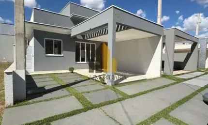 Casa em condomínio fechado com 3 quartos para alugar no Jardim Park Real, Indaiatuba  por R$ 4.950
