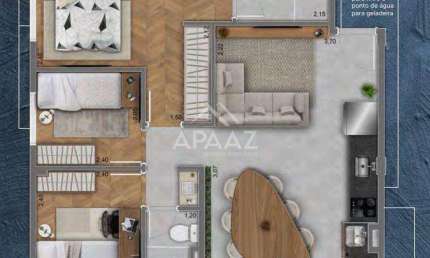 Apartamento à venda, 3 quartos, 1 suíte, 1 vaga, Vila Centenário - São Paulo/SP