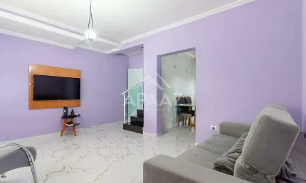 Sobrado à venda, 2 quartos, 3 vagas, Vila São Francisco (Zona Leste) - São Paulo/SP