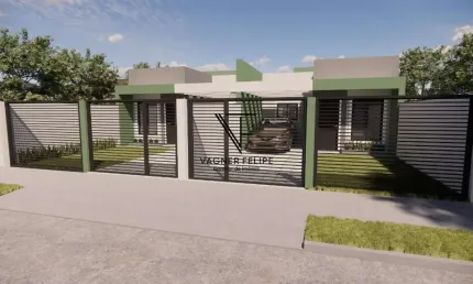 Casa com 03 quartos (suíte) - 92m² construídos - Jardim Cruzeiro.