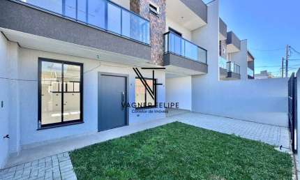 Sobrado de esquina 03 quartos (Suíte) - 141,33m² construídos - Monte líbano.