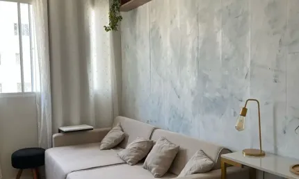 Apartamento de 2 dormitórios, 45 metros em interlagos