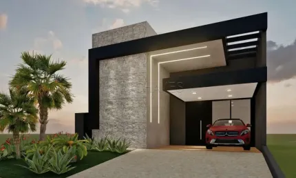 Casa de 3 quartos à venda no condomínio Residencial Valência, 154 m², Quintas de São José em Ribeirão Preto