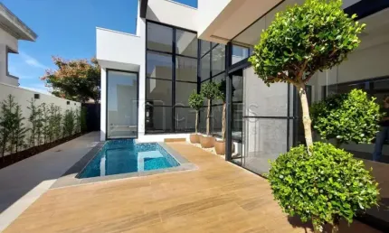 Casa de 3 quartos para venda e locação no  Condomínio Alphaville II, 227,17 m², Bonfim Paulista, Ribeirão Preto