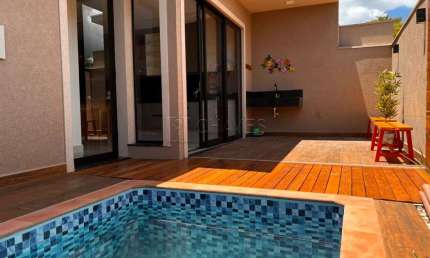 Casa de 3 quartos à venda no condomínio Residencial Valência, 149,45 m², Bonfim Paulista, Ribeirão Preto