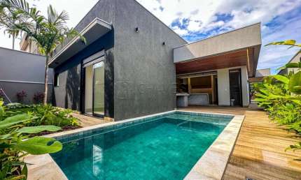 Casa térrea em condomínio de 3 quartos à venda no condomínio Terras de Siena, 249,28 m², Vila do Golf em Ribeirão preto