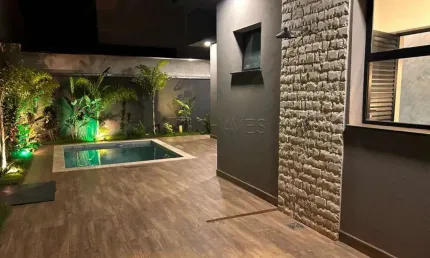 Casa de 3 quartos à venda no Condomínio Quinta dos Ventos, 180,97 m², Vila do Golf em Ribeirão Preto