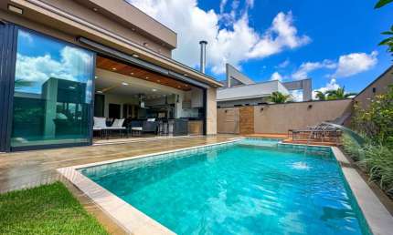 Casa condomínio 3 suítes à venda no condomínio Terras de Siena, 271 m², Loteamento Terras de Siena, Zona Sul de Ribeirão Preto