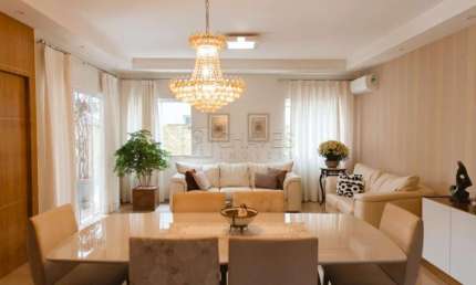 Casa condomínio 4 suítes à venda no Condomínio das Magnólias, 386 m², bairro Jardim Botânico, Zona Sul de Ribeirão Preto