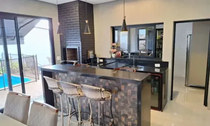 Casa térrea em condomínio de 3 suítes à venda no condomínio terras de siena, 189 m², vila do golf, zona sul de ribeirão preto