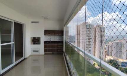 Apartamento 3 suítes para alugar no condomínio  Central Park, 135,35 m², Jardim Irajá, zona sul de Ribeirão Preto