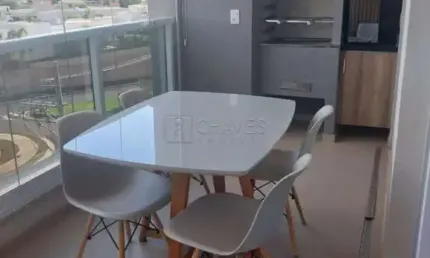 Apartamento de 3 quartos semimobiliado  para alugar no edifício le nôtre, 108,32 m², bairro jardim olhos d`água, zona sul de ribeirão preto