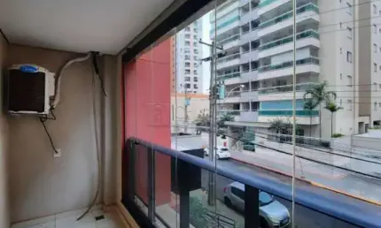 Apartamento mobiliado de 1 suíte para alugar no Edifício Clara Maria,48 m², Jardim Nova Aliança zona Sul de Ribeirão Preto