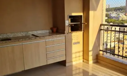 Apartamento de 3 suítes para alugar no edifício elvia duarte valério, 120m², jardim botânico zona sul de ribeirão preto