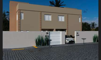 Duplex com 02 quartos em Cajupiranga, Parnamirim RN