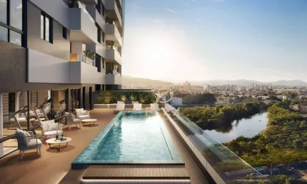 EM CONSTRUÇÃO: Apartamento 1 Suíte + 1 Dormitório - São Judas - Itajaí/SC