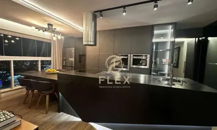 Venda: Apartamento Mobiliado, Equipado e Decorado com 1 Suíte com closet + 2 Dormitórios - Ressacada - Itajaí/SC