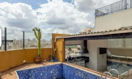 Cobertura Duplex para Venda em São Paulo, VILA GUMERCINDO, 3 dormitórios, 1 suíte, 2 banheiros, 2 vagas