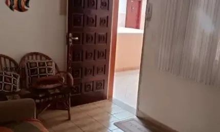 Apartamento para venda em praia grande, tupi, 1 dormitório, 1 banheiro