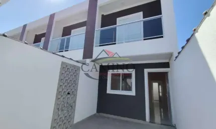 SOBRADO NOVO-Casa 2 Dormitórios-Guarujá-Vitória Park