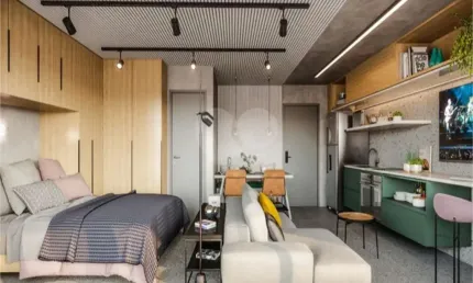 Apartamento com 1 quartos à venda em república - sp