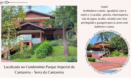 Condomínio com 4 quartos à venda em Parque Imperial - SP