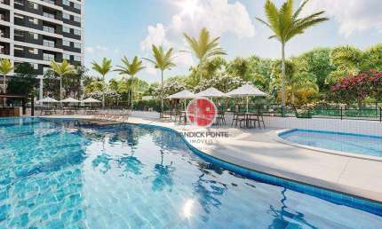 Apartamento com 2 quartos à venda na Rua Libaneses, Presidente Kennedy, Fortaleza