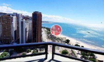 Flat com 1 dormitório à venda, 41 m² por R$ 500.000,00 - Meireles - Fortaleza/CE