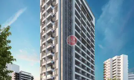 Apartamento com 1 dormitório à venda, 37 m² por r$ 540.000,00 - meireles - fortaleza/ce