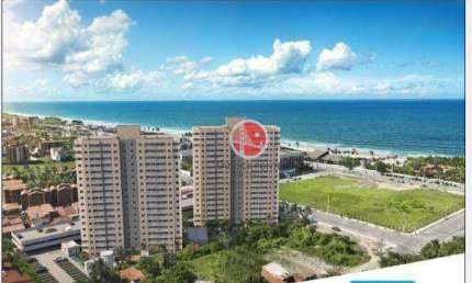 Apartamento com 3 dormitórios à venda, 76 m² por R$ 479.000,00 - Praia do Futuro II - Fortaleza/CE