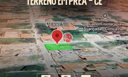 Terreno à venda, 419 m² por R$ 380.000,00 - Praia do Prea - Cruz/CE