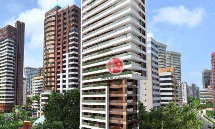 Apartamento com 3 dormitórios à venda, 187 m² por R$ 2.400.000,00 - Meireles - Fortaleza/CE