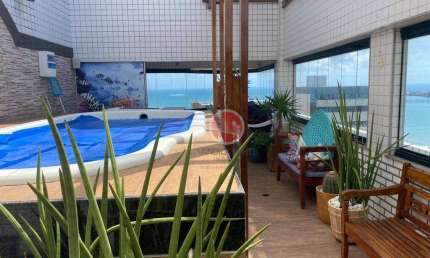 Cobertura com 4 dormitórios, 413 m² - venda por R$ 3.000.000,00 ou aluguel por R$ 33.763,55/mês - Mucuripe - Fortaleza/CE